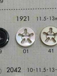 1921 BOTTONI DAIYA Bottone In Poliestere Con 5 Fori Tsu[Pulsante] DAIYA BUTTON(DAIYA BUTTON) Sottofoto