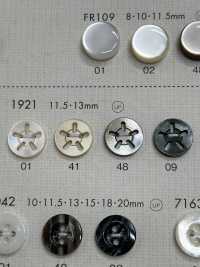 1921 BOTTONI DAIYA Bottone In Poliestere Con 5 Fori Tsu[Pulsante] DAIYA BUTTON(DAIYA BUTTON) Sottofoto