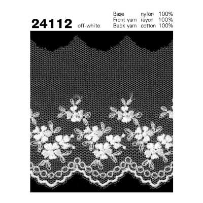 24112 Merletto in tulle