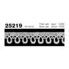 25219 Merletto chimico stretto