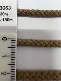 3063 Corda Acrilica (Circa 4 Mm)[Cavo A Nastro] ROSE BRAND(Marushin) Sottofoto