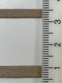 3105 Cordoncino Piatto Di Cera Di Cotone (Coulisse Bassa)[Cavo A Nastro] ROSE BRAND(Marushin) Sottofoto