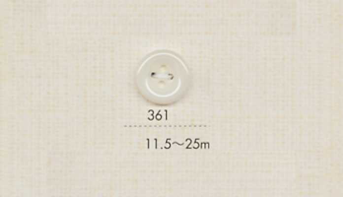 361 DAIYA BUTTONS Bottone in poliestere a quattro fori