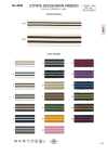 4506 Nastro gros grain a righe
