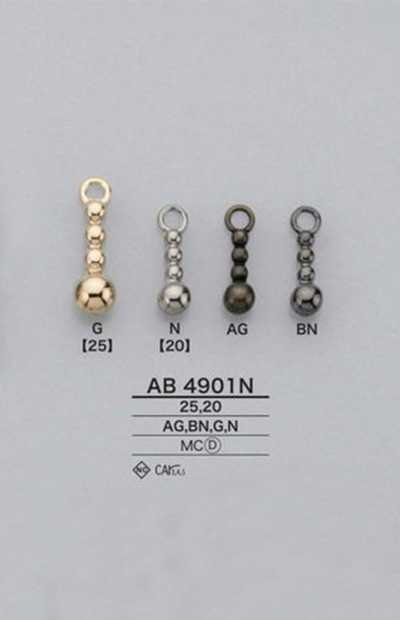 AB4901N Tiralampo con catenella a sfere