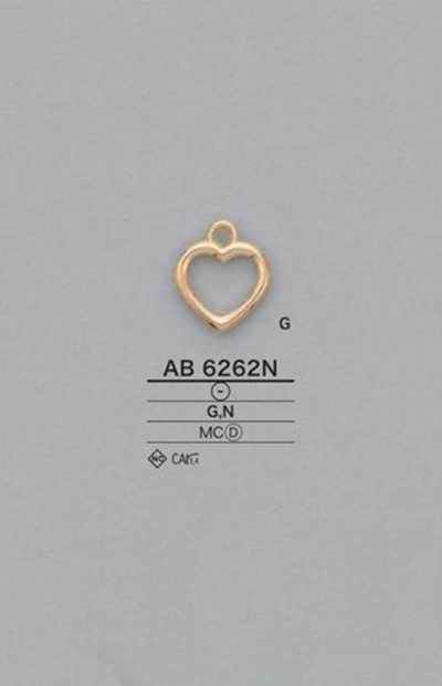 AB6262N Tiretto per cerniera a forma di cuore