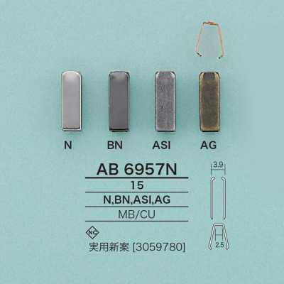 AB6957N Terminale quadrato per cordino