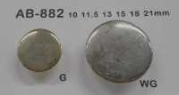 AB882 Semplici Bottoni In Metallo Colorato Per Camicie E Giacche[Pulsante] DAIYA BUTTON(DAIYA BUTTON) Sottofoto