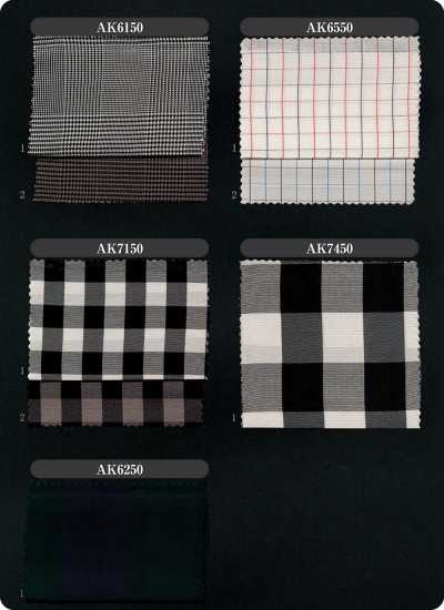 AK6150 LOISOR Fodera manica Cupro tinto in filo con motivo Glen Check