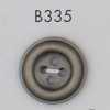 B335 Bottone placcato in resina ABS