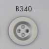 B340 Bottone placcato in resina ABS