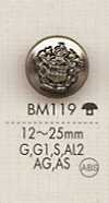 BM119 Giacca Di Lusso Con Bottoni In Metallo