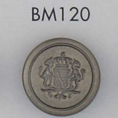 BM120 Bottone placcato in resina ABS