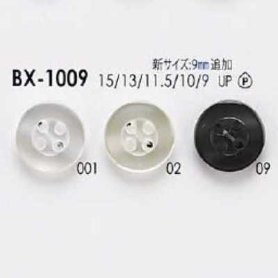 BX1009 Bottone a quattro fori in resina poliestere