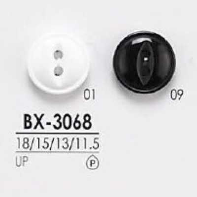 BX3068 Bottone a 2 fori in resina poliestere