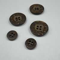 C187 Bottone naturale in legno a quattro fori[Bottoni] DAIYA BUTTON Immagini aggiuntive