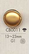 CB0011 Bottone semplice in metallo per camicie e giacche
