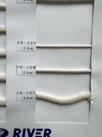 CK-18 Cordino Di Cotone Ritorto[Cavo A Nastro] RIVER Sottofoto