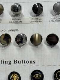 DM110 Eleganti Semplici Bottoni In Metallo Per Camicie E Giacche[Pulsante] DAIYA BUTTON(DAIYA BUTTON) Sottofoto