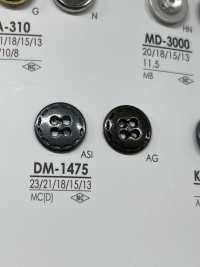 DM1475 Bottone In Metallo A 4 Fori Per Giacche E Abiti[Pulsante] IRIS Sottofoto