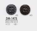 DM1475 Bottone in metallo a 4 fori per giacche e completi