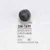 DM1699 Bottone A Semicerchio Alto In Metallo