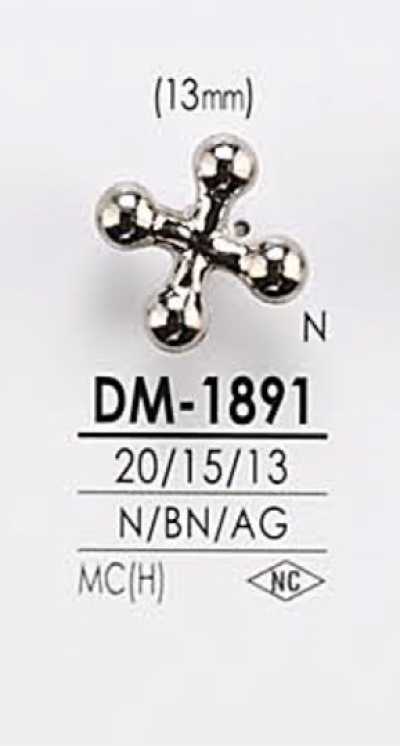 DM1891 Bottone in metallo