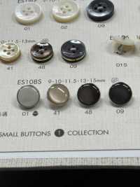 ES108G Bottone In Poliestere Per Elegante Camicetta A Conchiglia[Pulsante] DAIYA BUTTON(DAIYA BUTTON) Sottofoto