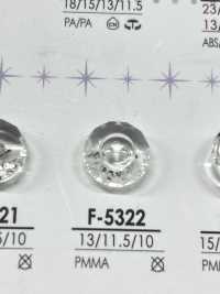 F5322 Bottone Con Taglio A Diamante[Pulsante] IRIS Sottofoto