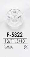 F5322 Bottone con taglio a diamante