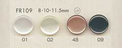FR109 DAIYA BUTTONS Bottone in poliestere effetto madreperla
