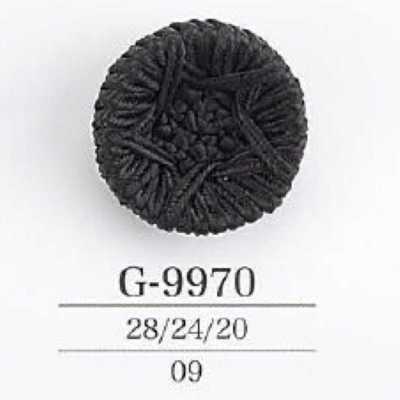 G9970 Bottone con gambo a tunnel in resina cord/nylon