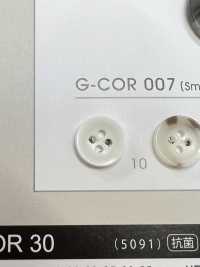 GCOR007 [Stile Buffalo] Bottoni A 4 Fori (Misura Piccola)[Pulsante] NITTO Button Sottofoto