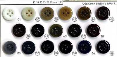 GS29 NUT [Stile Nut] Bottone a 4 fori GRAND SCOTCH 29