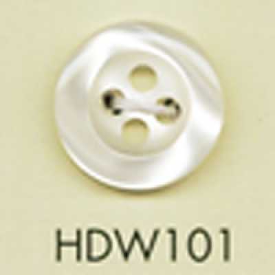 HDW101 Bottoni DAIYA a prova d’urto Serie HYPER DURABLE Bottone in poliestere effetto madreperla