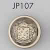 JP107 Bottone placcato in resina ABS