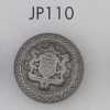 JP110 Bottone placcato in resina ABS