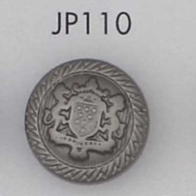 JP110 Bottone placcato in resina ABS