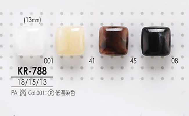 KR788 Bottone a gambo da tingere