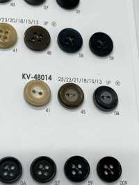 KV48014 Bottone In Poliestere Semplice A 2 Fori[Pulsante] IRIS Sottofoto