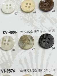 KV4886 Bottone In Poliestere A 4 Fori Simile A Un Bufalo[Pulsante] IRIS Sottofoto