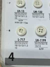 L717 Bottoni Per Tingere Dalle Camicie Ai Cappotti[Pulsante] IRIS Sottofoto