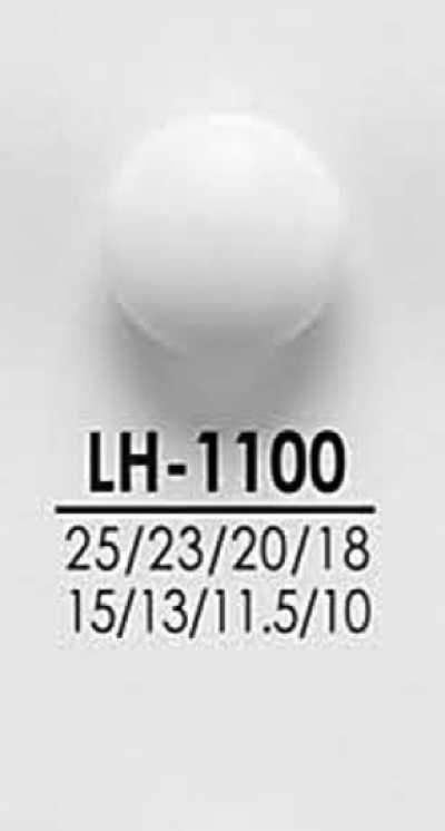 LH1100 Bottoni per capi neri e tinti, dalle camicie ai cappotti