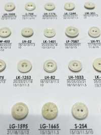 LH82 Bottoni Di Tintura Per Indumenti Leggeri Come Camicie E Polo[Pulsante] IRIS Sottofoto