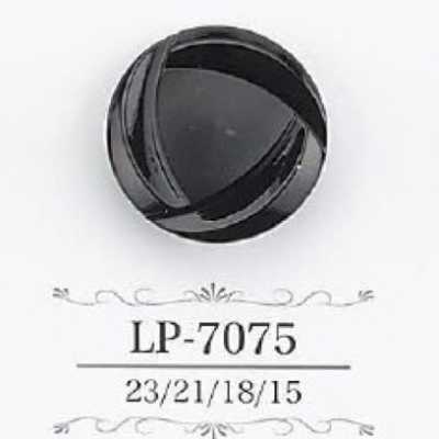 LP7075 Bottone con gambo a tunnel in resina di caseina