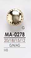 MA0278 Bottone in metallo