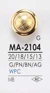 MA2104 Bottone in metallo