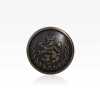 MA2236 Bottone con gambo ad anello circolare semicircolare in ottone
