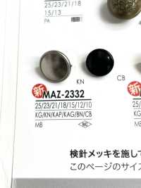 MAZ2332 Bottone In Metallo[Pulsante] IRIS Sottofoto
