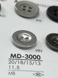 MD3000 Bottone In Metallo A 4 Fori Per Giacche E Abiti[Pulsante] IRIS Sottofoto